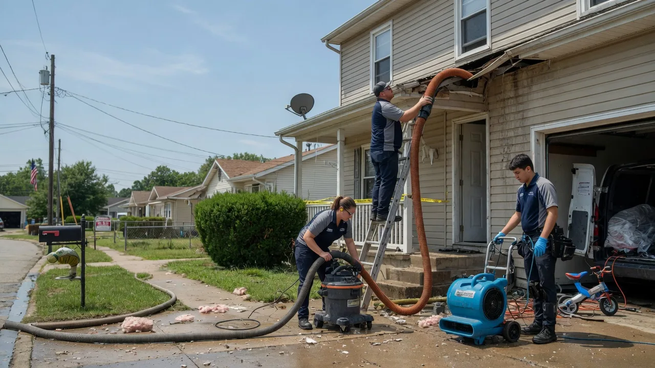 Water Damage Restoration in Humansville, MO near me
